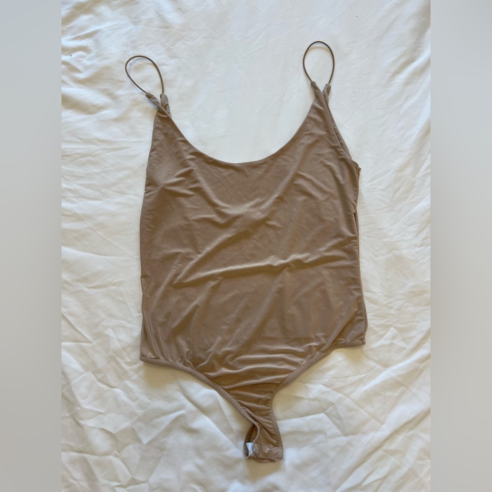Missguided Tan Bodysuit